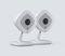 Arlo Q &ndash; 1080p HD Security Camera with Audio &ndash; 2 Pack