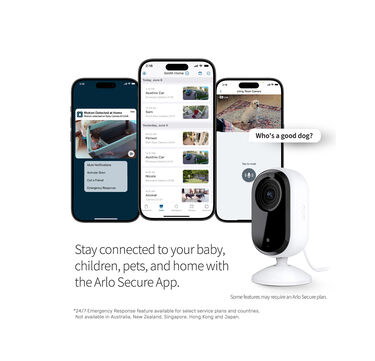 Arlo Essential Indoor Wired Security Camera