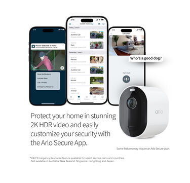 Arlo Pro 5S 2K - 1 kit, white