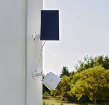 Solar Panel Charger - White