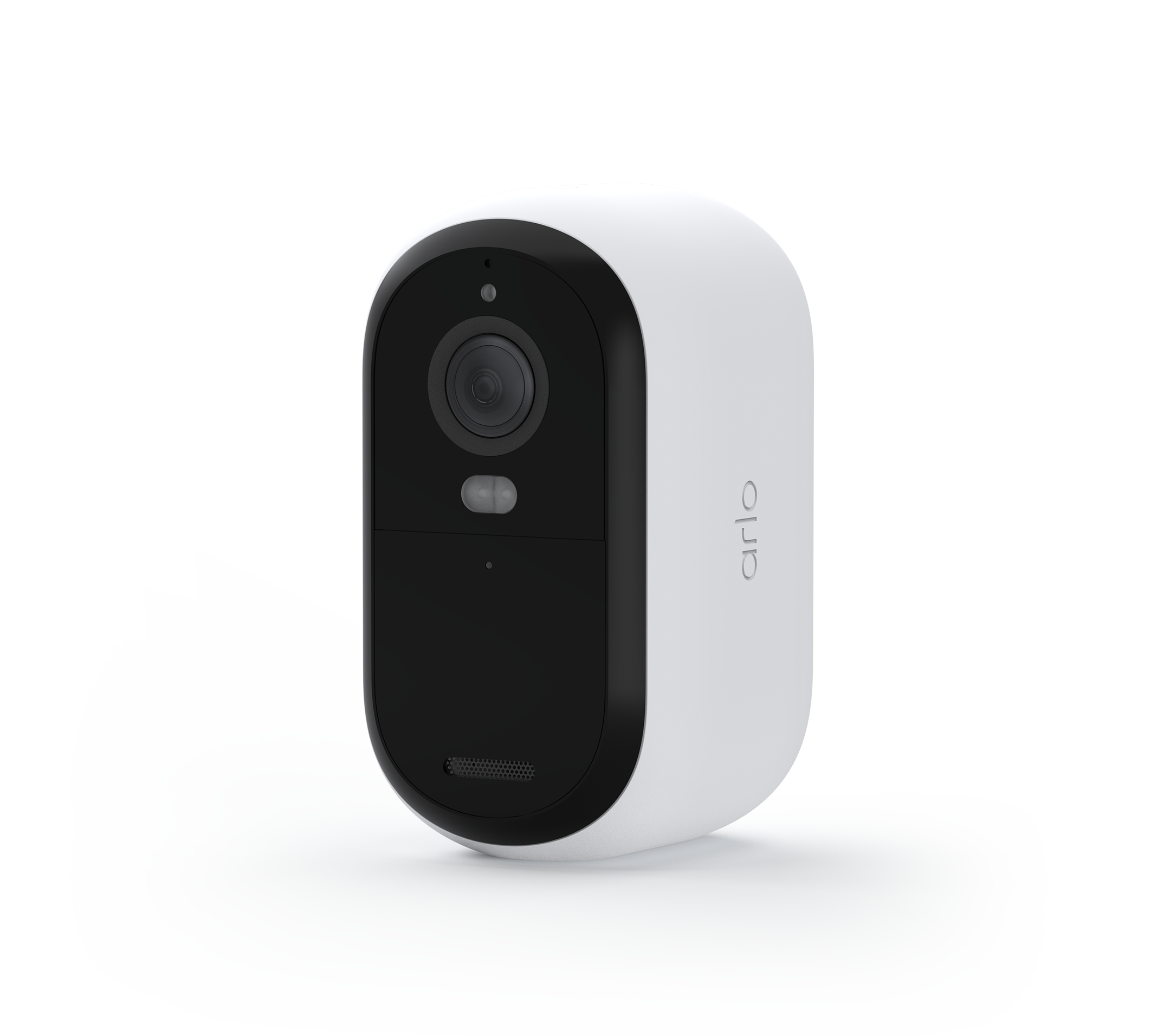 Arlo Essential outdoor camera facing left