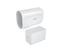 Arlo XL Rechargeable Battery & Housing, in white, facing left